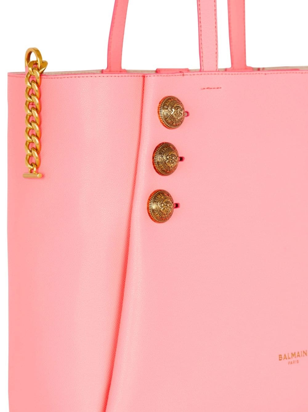 EmblÃ¨me leather tote bag - 5