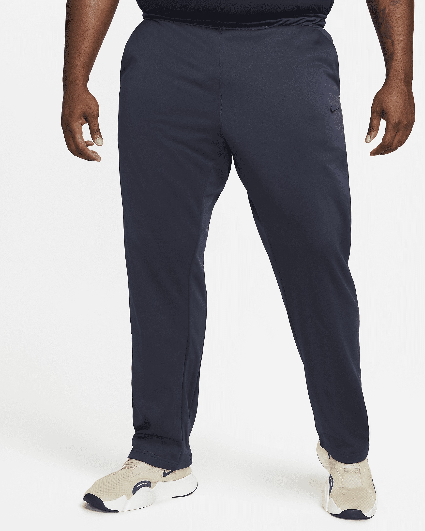 Nike Therma Men's Therma-FIT Open Hem Fitness Pants - 7