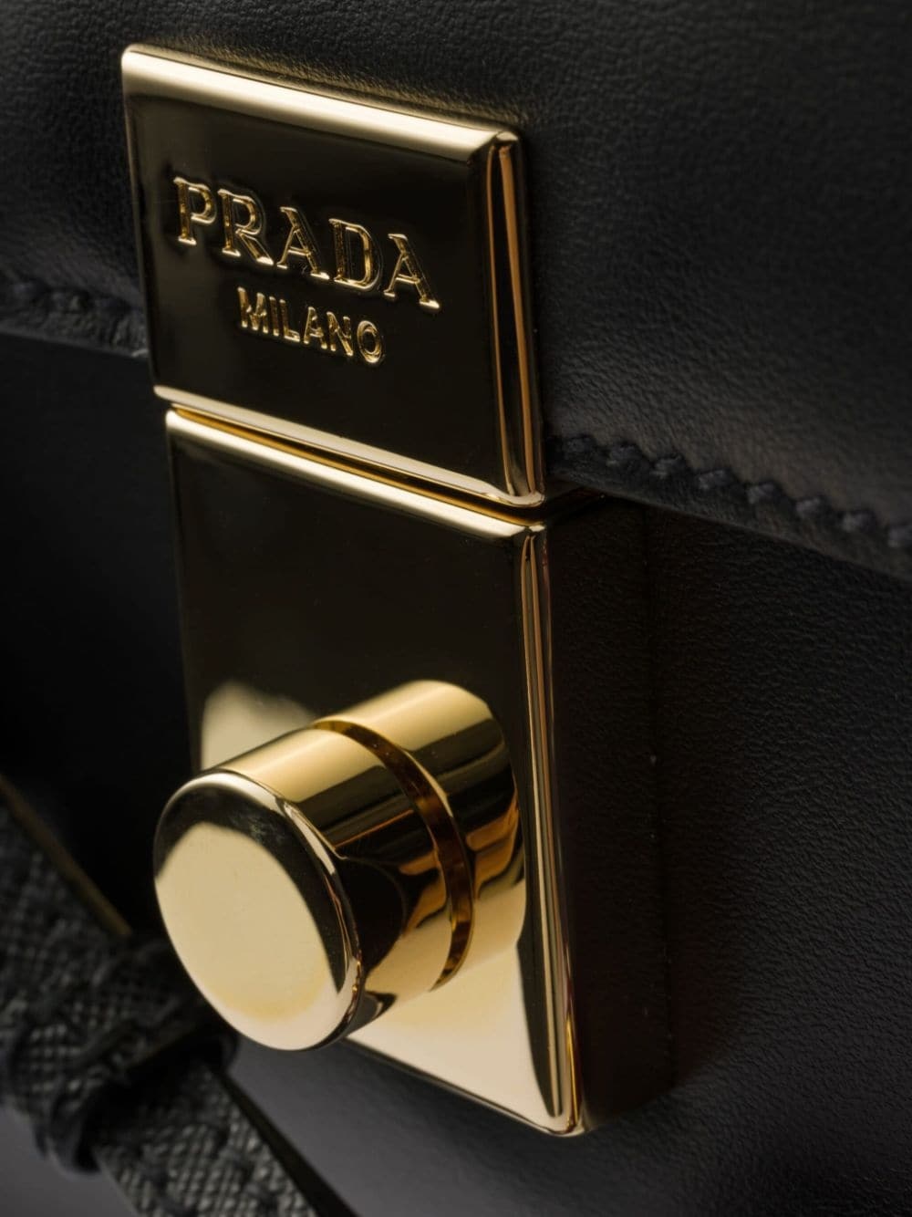Prada Soft Sound small leather shoulder bag - 4