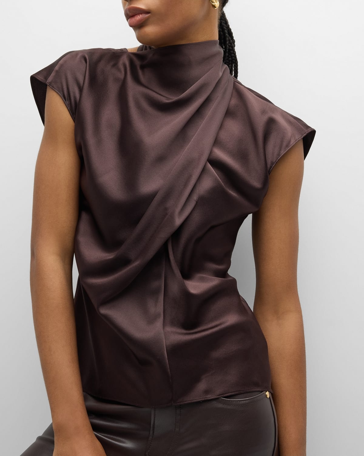 Leilany Draped Tie-Back Top - 7