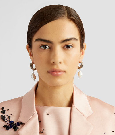 Erdem TWISTED HOOP EARRING outlook