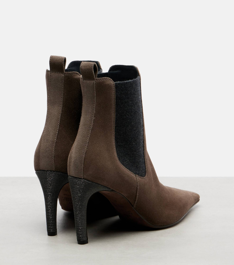 Chelsea Monili suede ankle boots 2