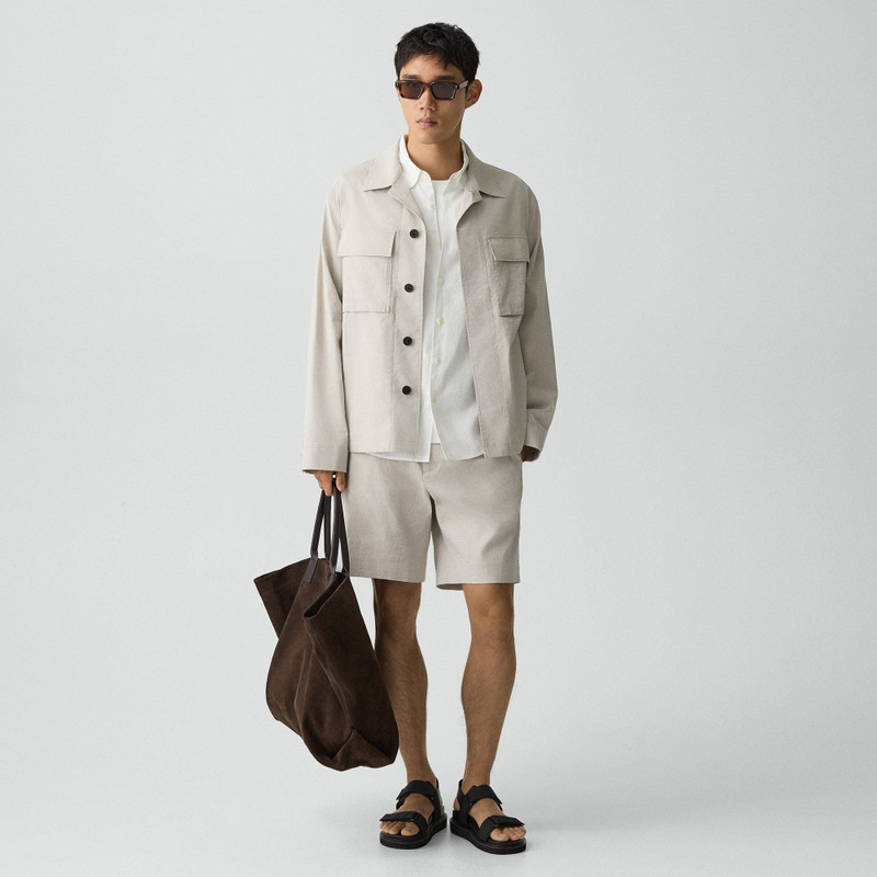 Theory Field Jacket in Good Linen outlook