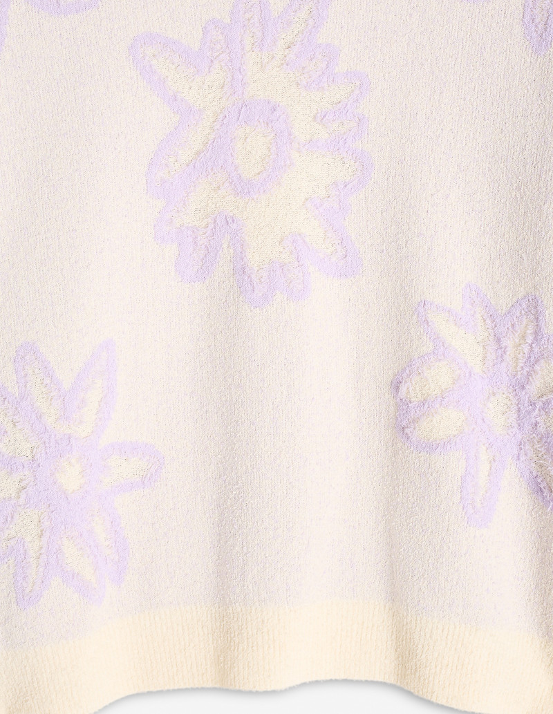 DAISIES INTARSIA TEXTURED JUMPER 7