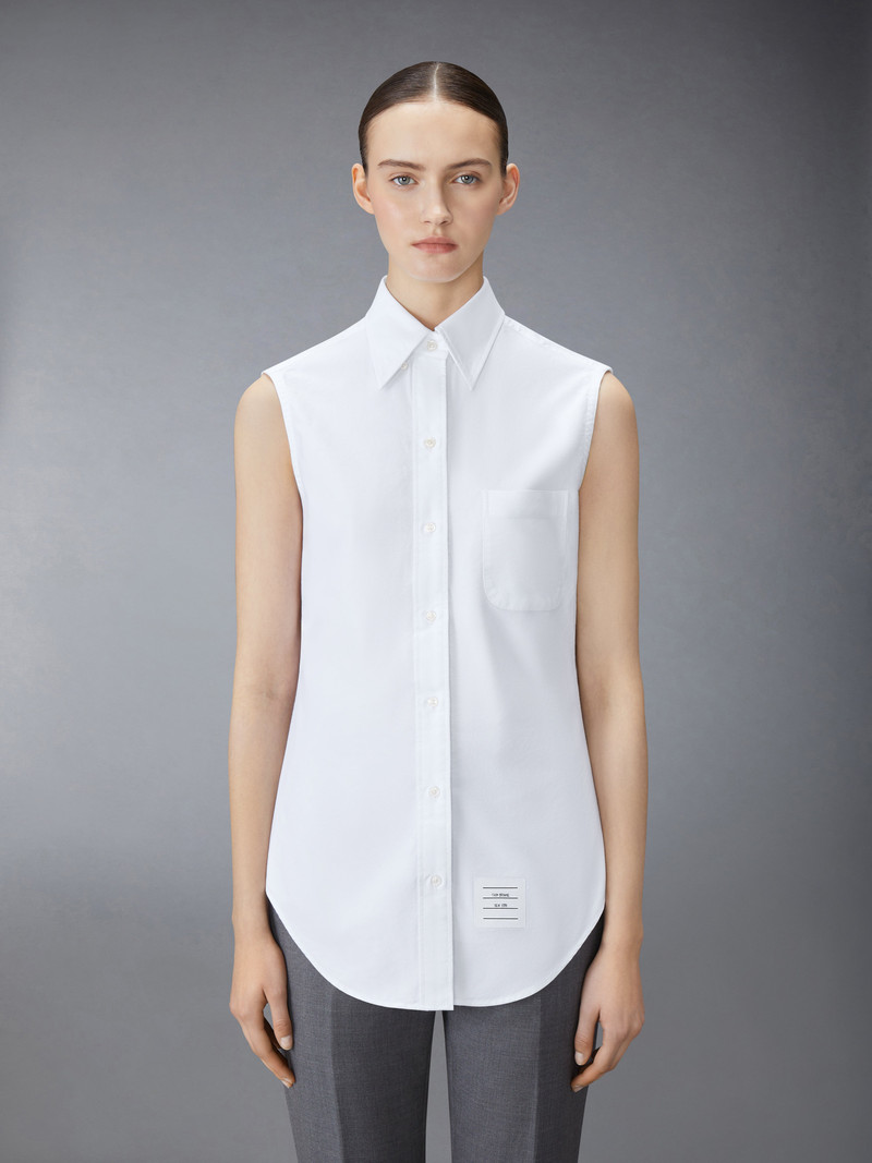 OXFORD CLASSIC SLEEVELESS SHIRT 3
