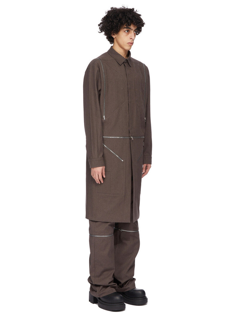 Brown Concordians Heizer Long Coat 2