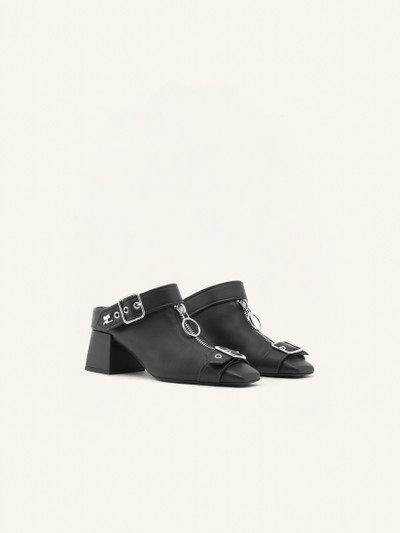 courrèges GOGO LEATHER MULES outlook