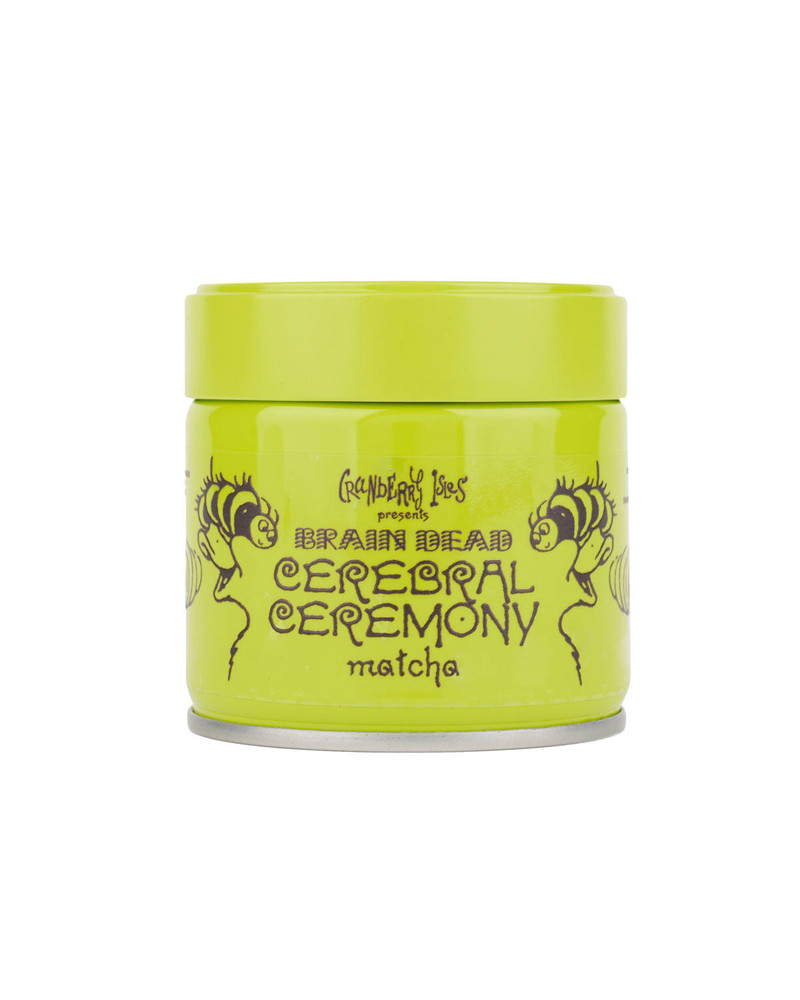 Brain Dead x Cranberry Isles Cerebral Ceremony Matcha Tin - Green 1