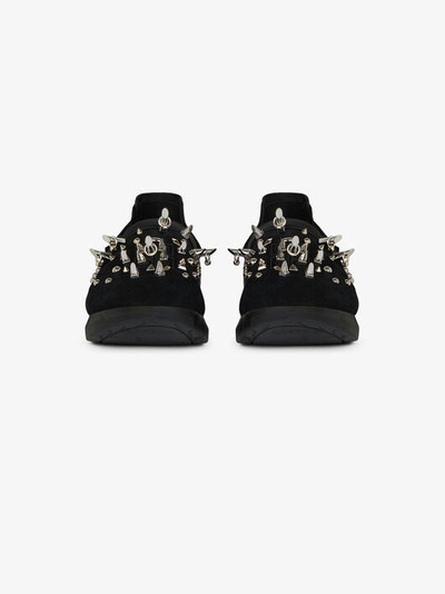 Givenchy MARSHMALLOW SANDALS IN RUBBER, SUEDE, SHEARLING WITH STUDS outlook