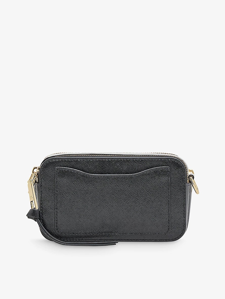 Snapshot leather cross-body bag - 4