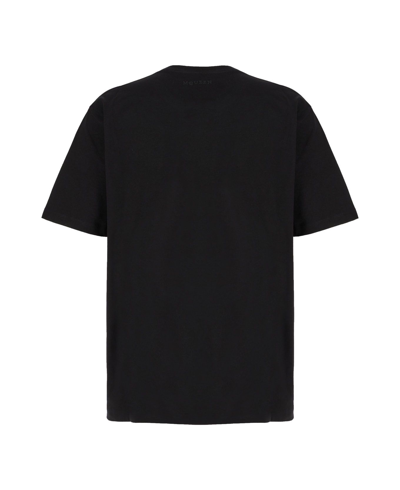 Black Cotton T-shirt - 2