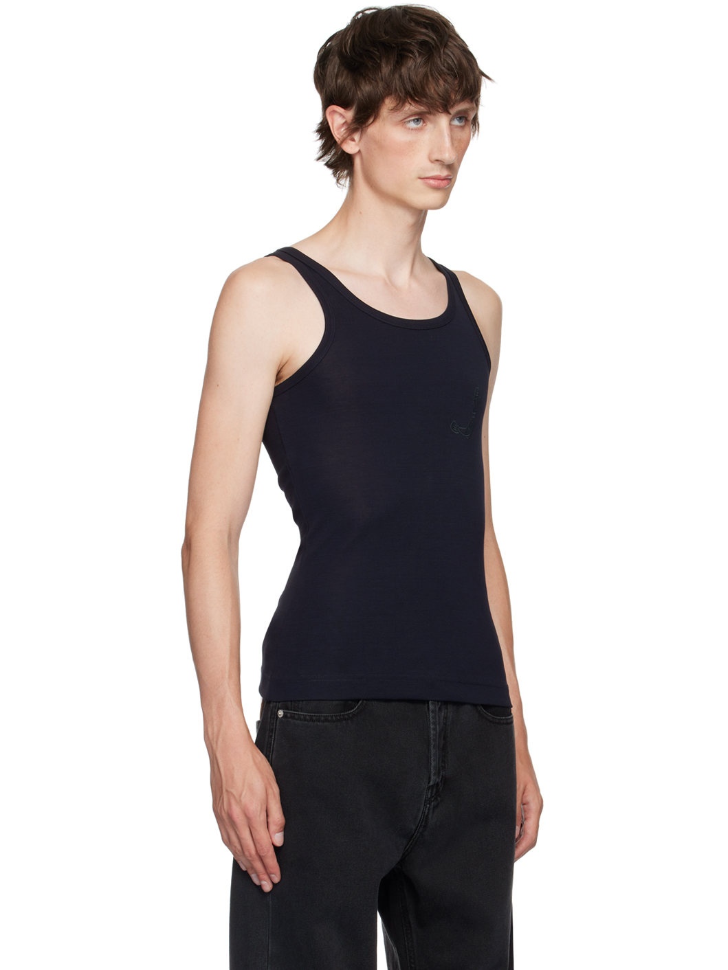 Navy La Casa 'Le débardeur Pesco' Tank Top - 2