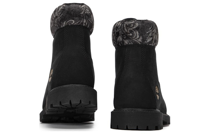 Timberland (WMNS) Timberland 6 Inch heritage Lace Up Cupsole Boots 'Black Nubuck' A5M74001 outlook