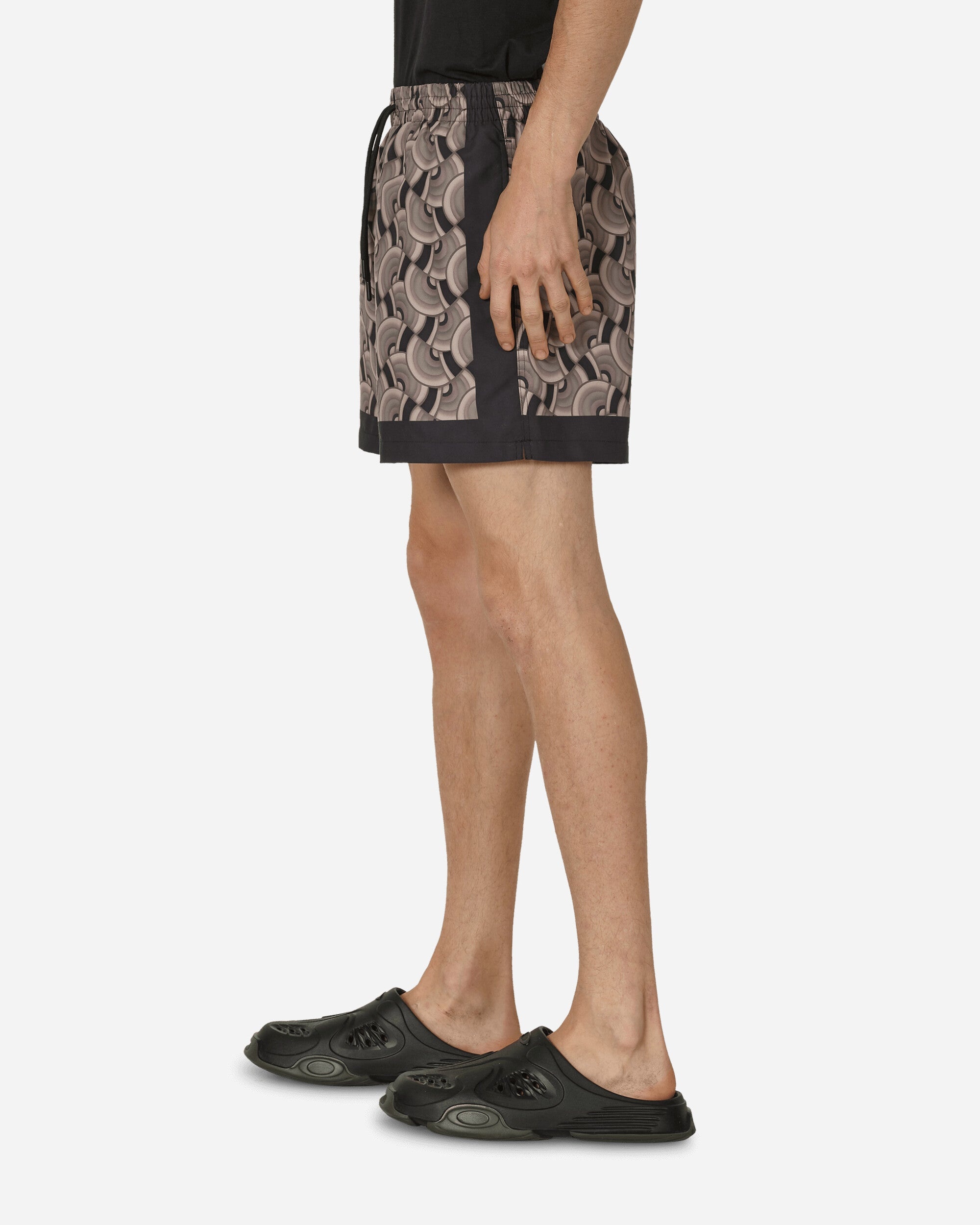 Printed Swim Shorts Petrol - 2