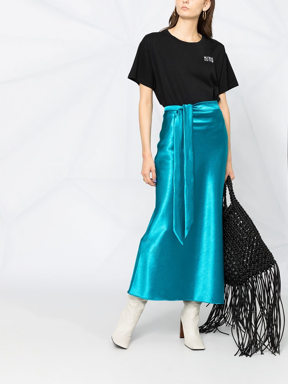 embroidered-logo t-shirt - 2