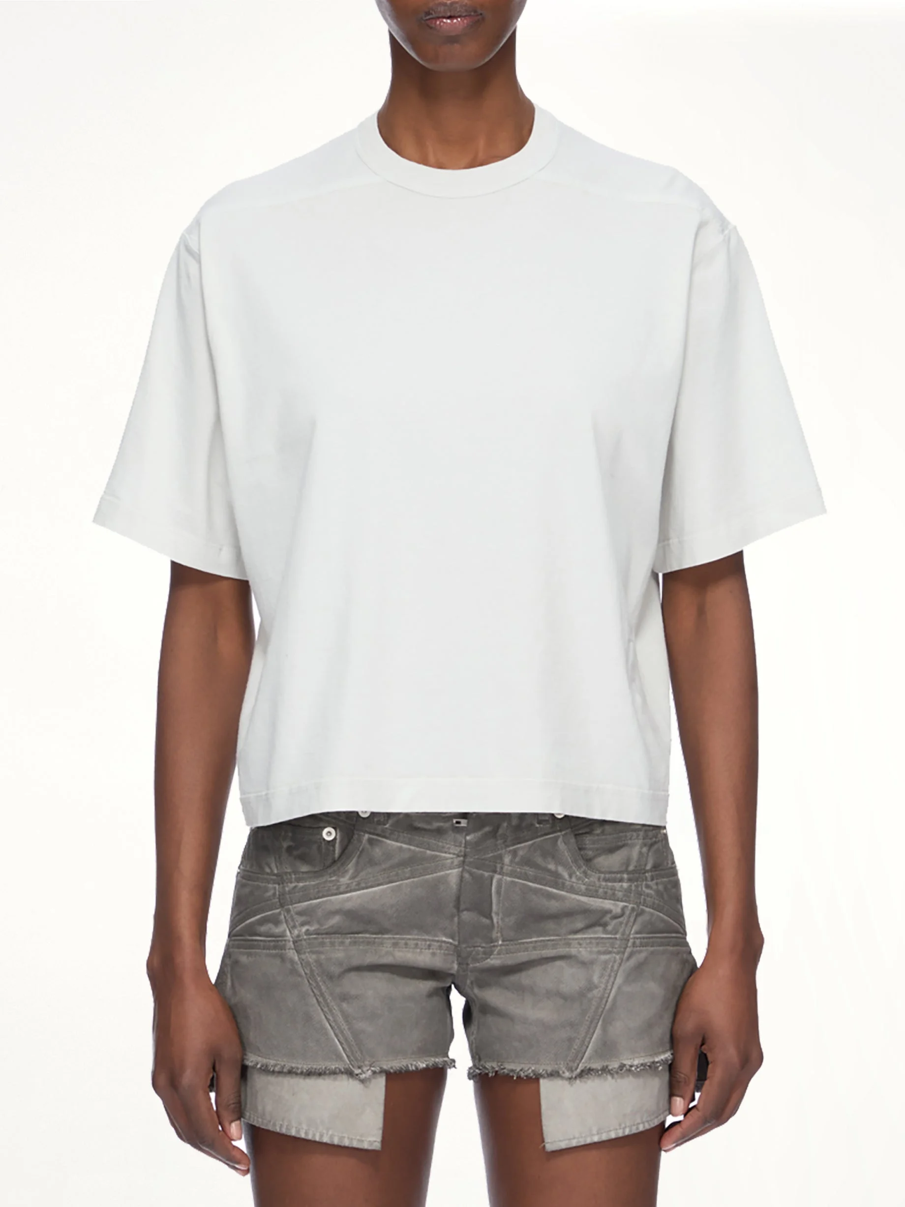 Basic SS T-Shirt in Milk Wash - 1