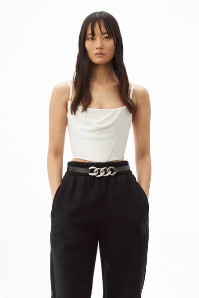 Alexander Wang DRAPED CORSET TOP outlook