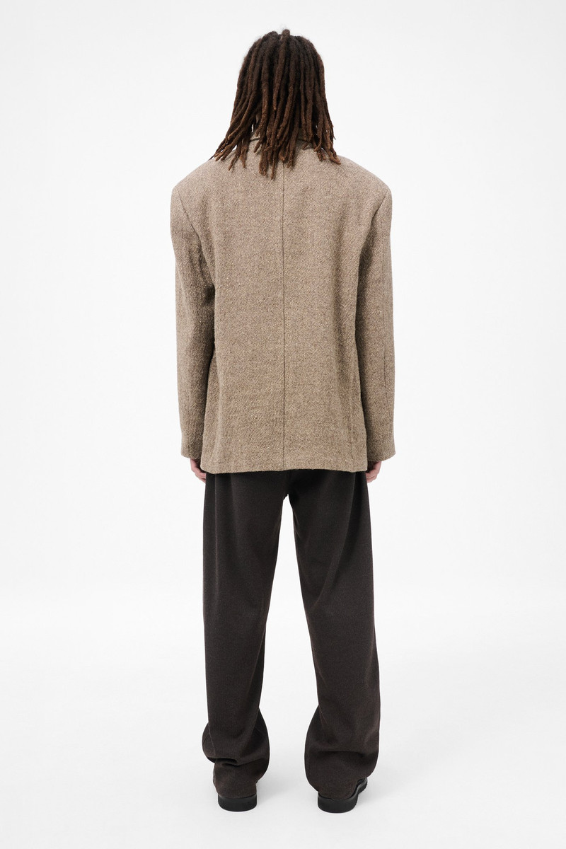 Embrace Blazer Natural Brown Sack Weave 6