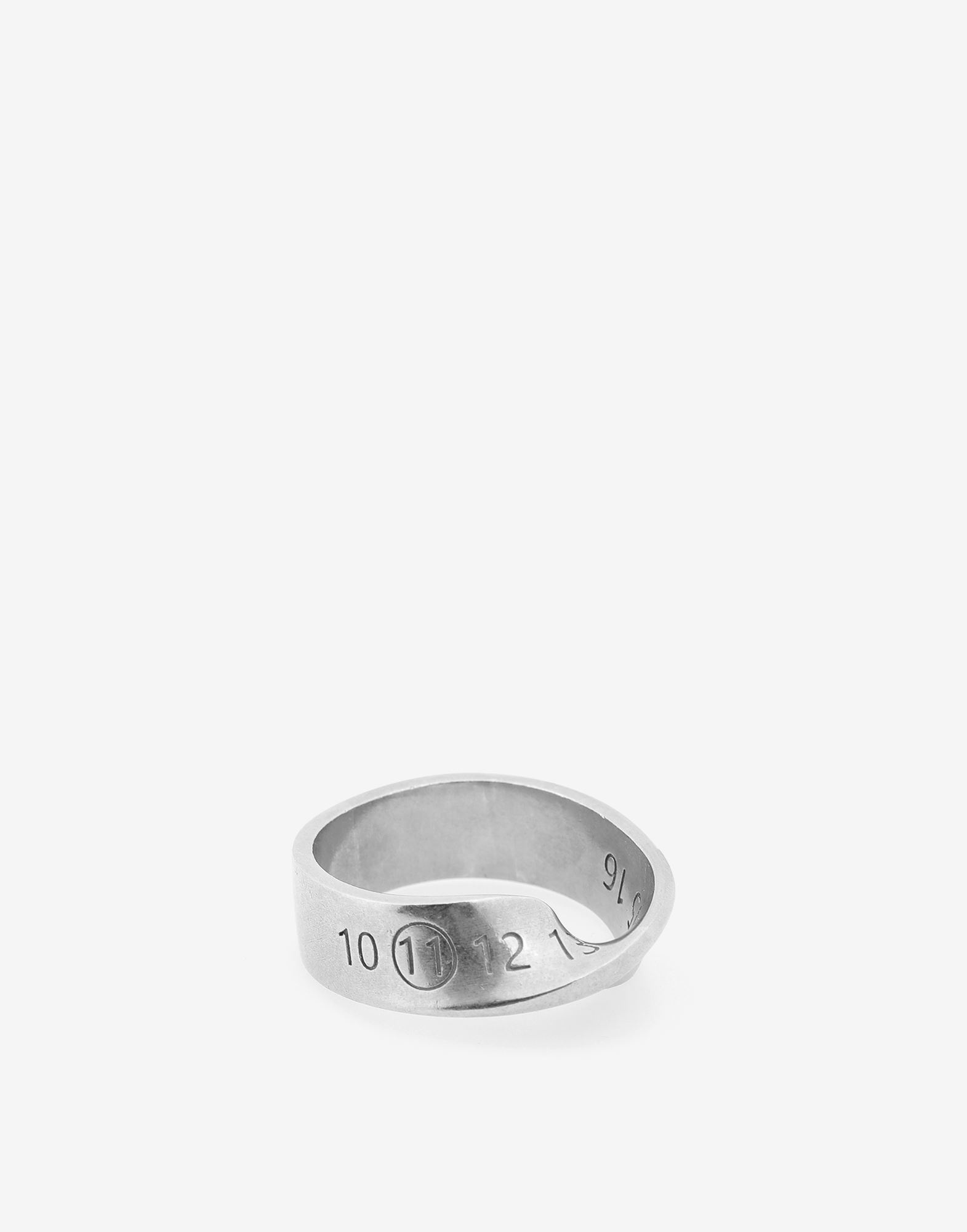 Logo twisted number ring - 2