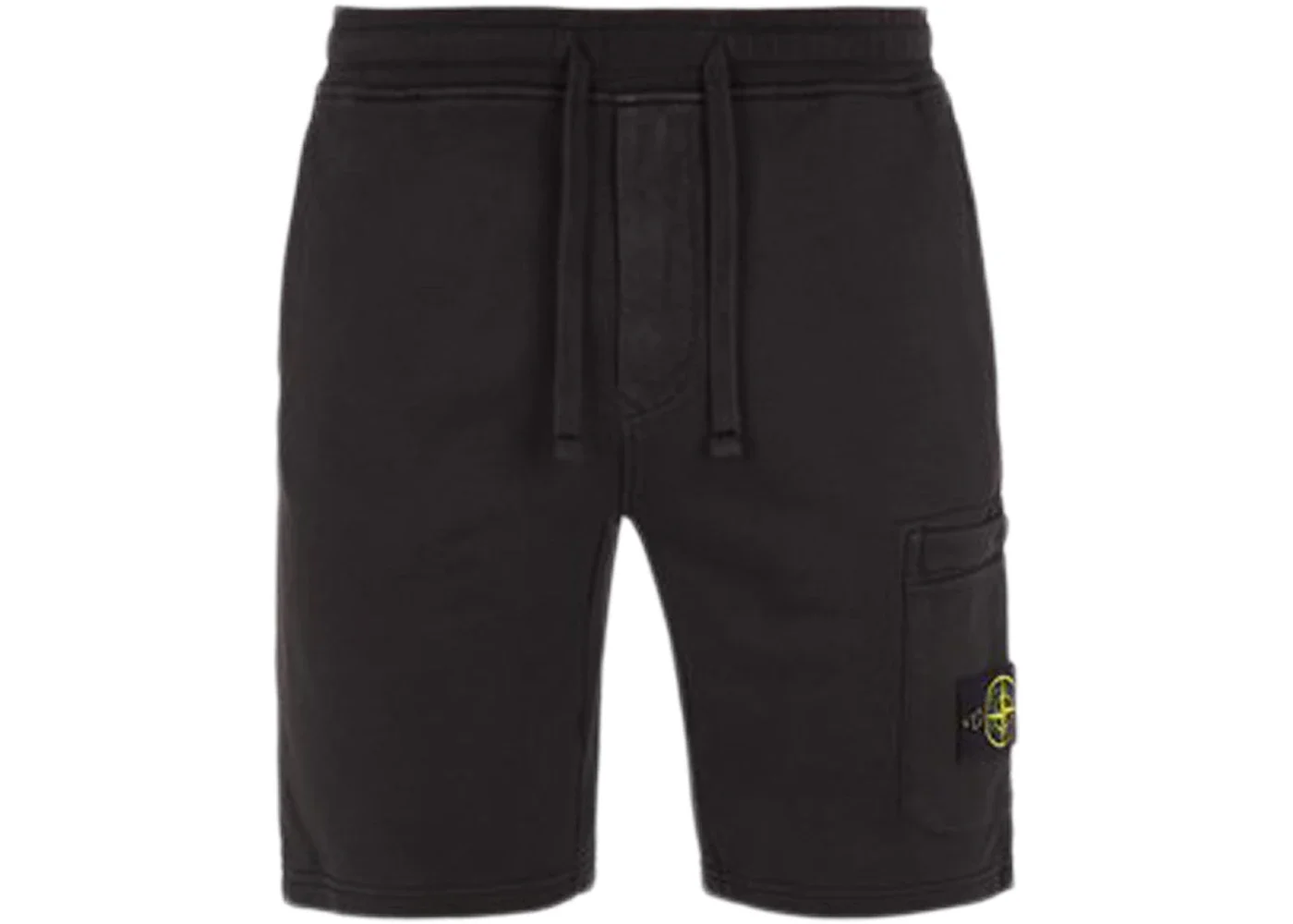 Stone Island Regular Fit Cargo Bermuda Shorts Black - 1