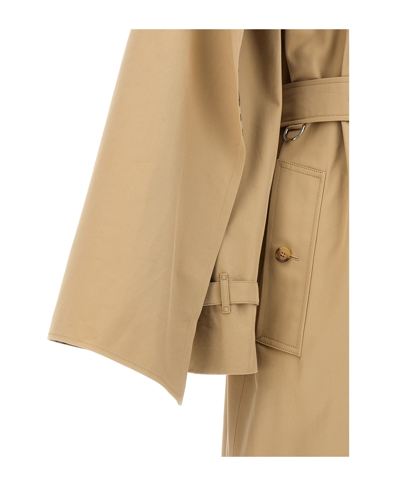 Burberry 'cots' Trench Coat | italist | REVERSIBLE