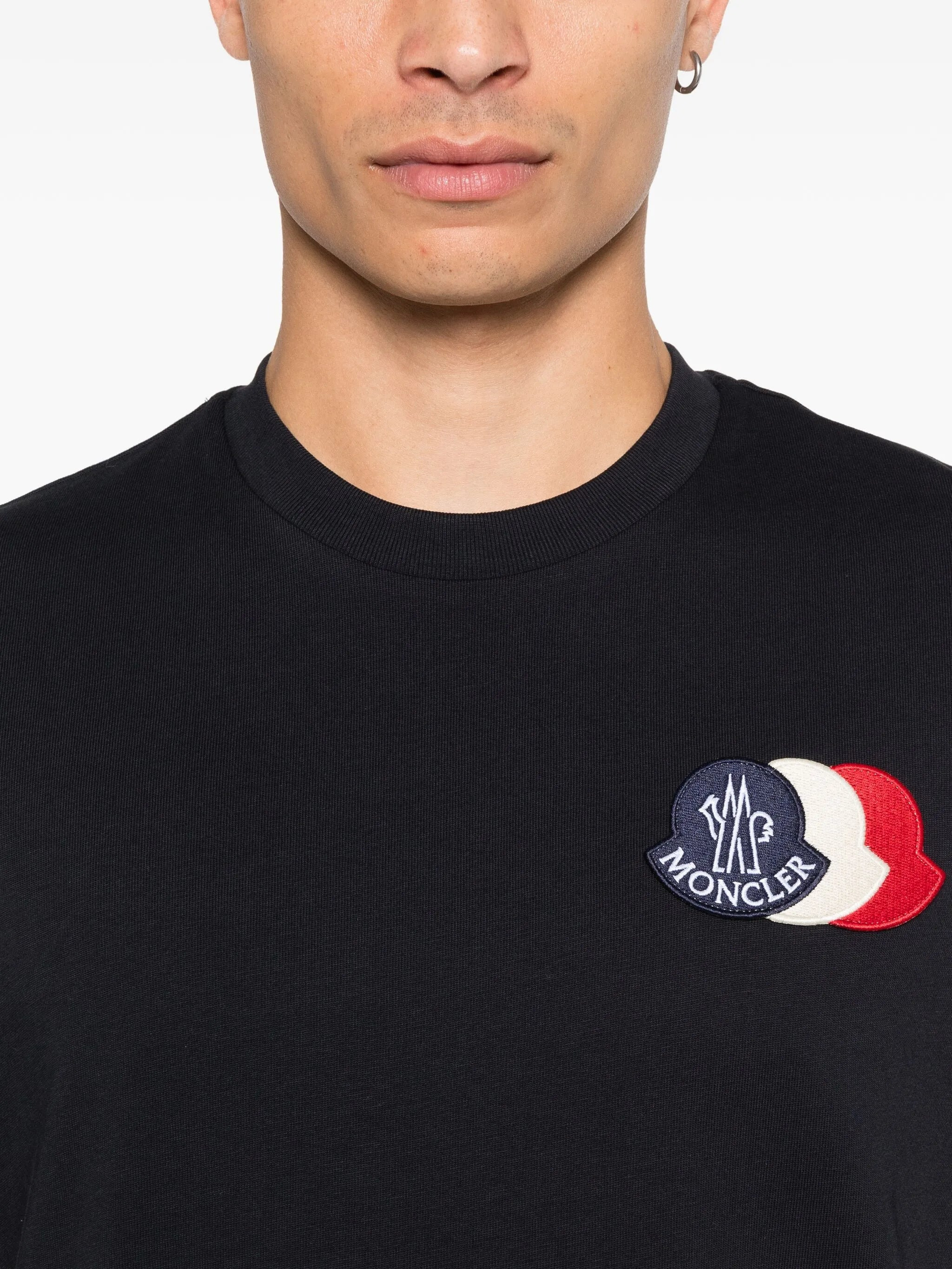 Moncler Logo-patch Short-sleeve T-shirt - 3
