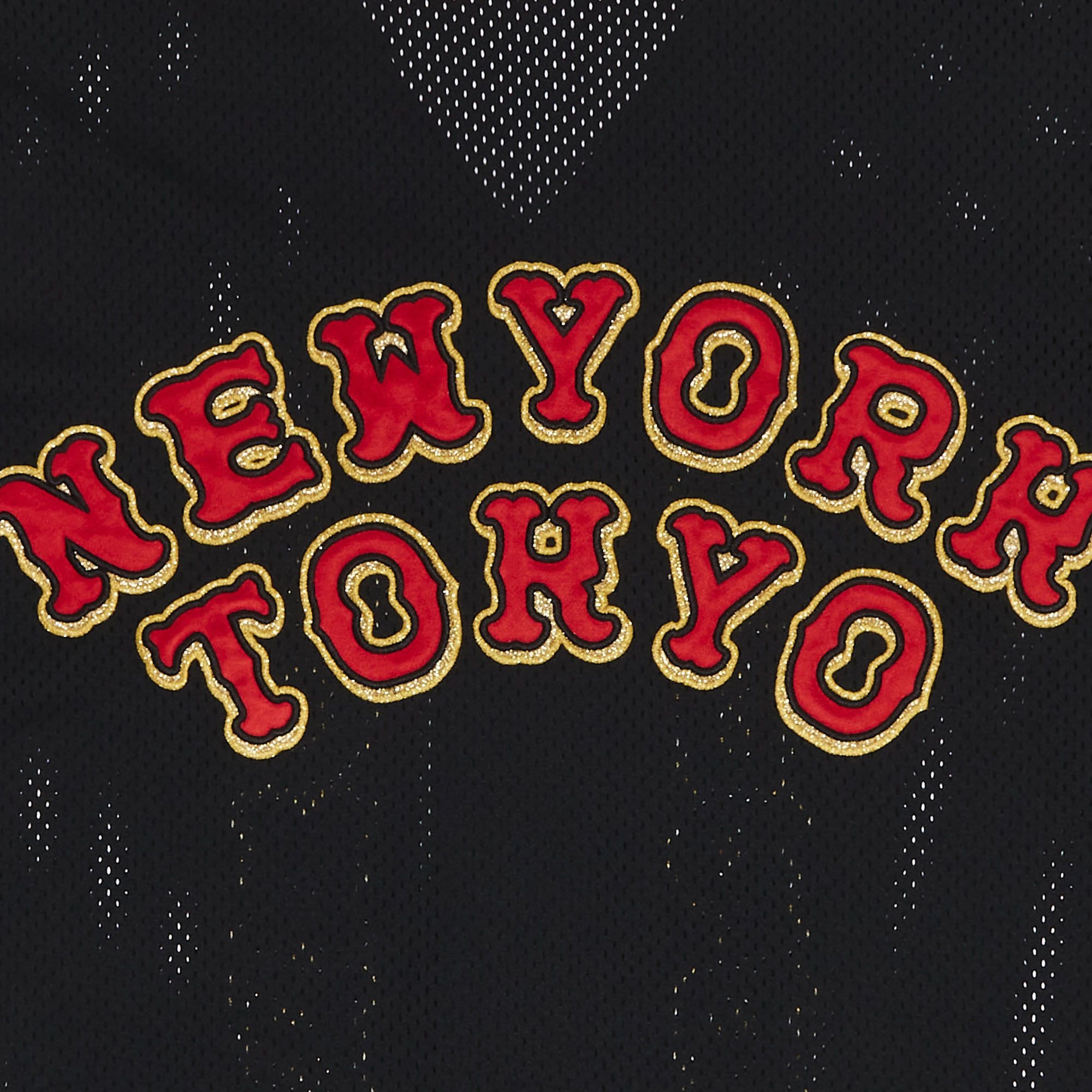 Supreme x Homerun Baseball Jersey 'Black' - 3