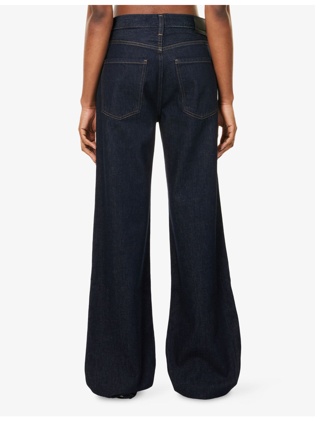 Annina High-Rise Wide-Leg Denim Jeans - 4