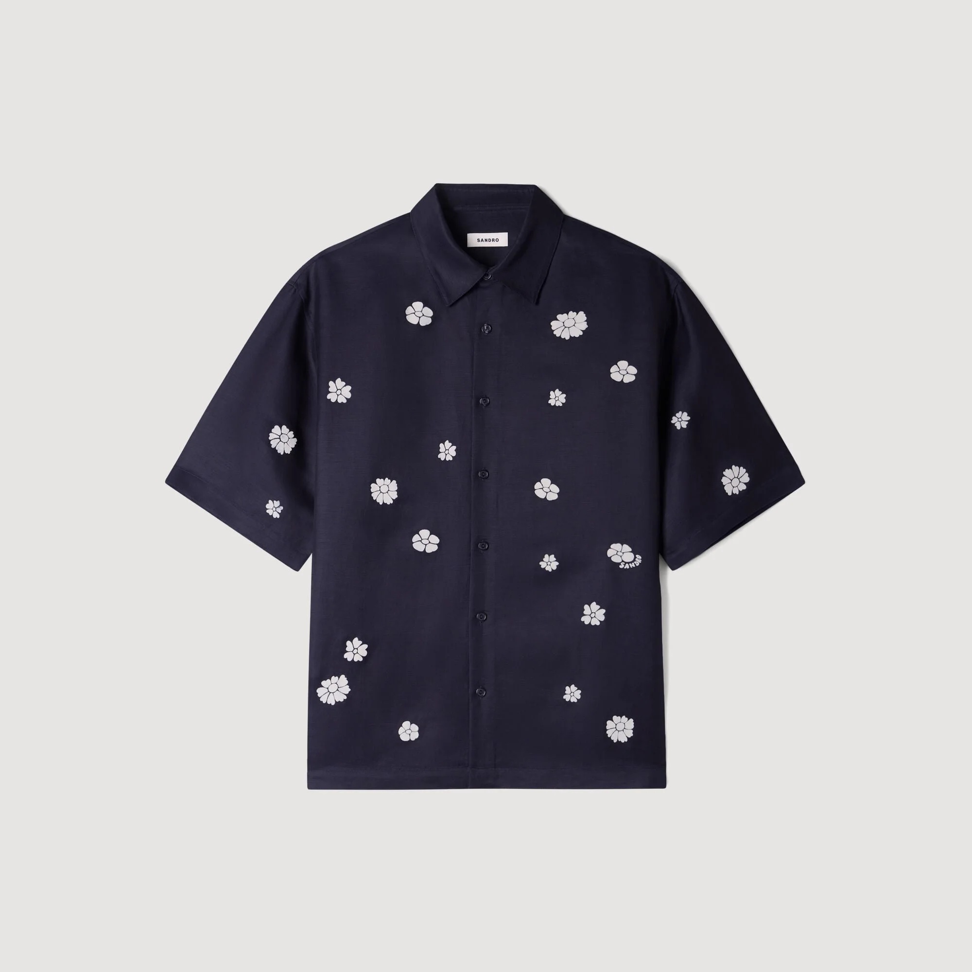LOOSE-FIT FLORAL SHIRT - 1