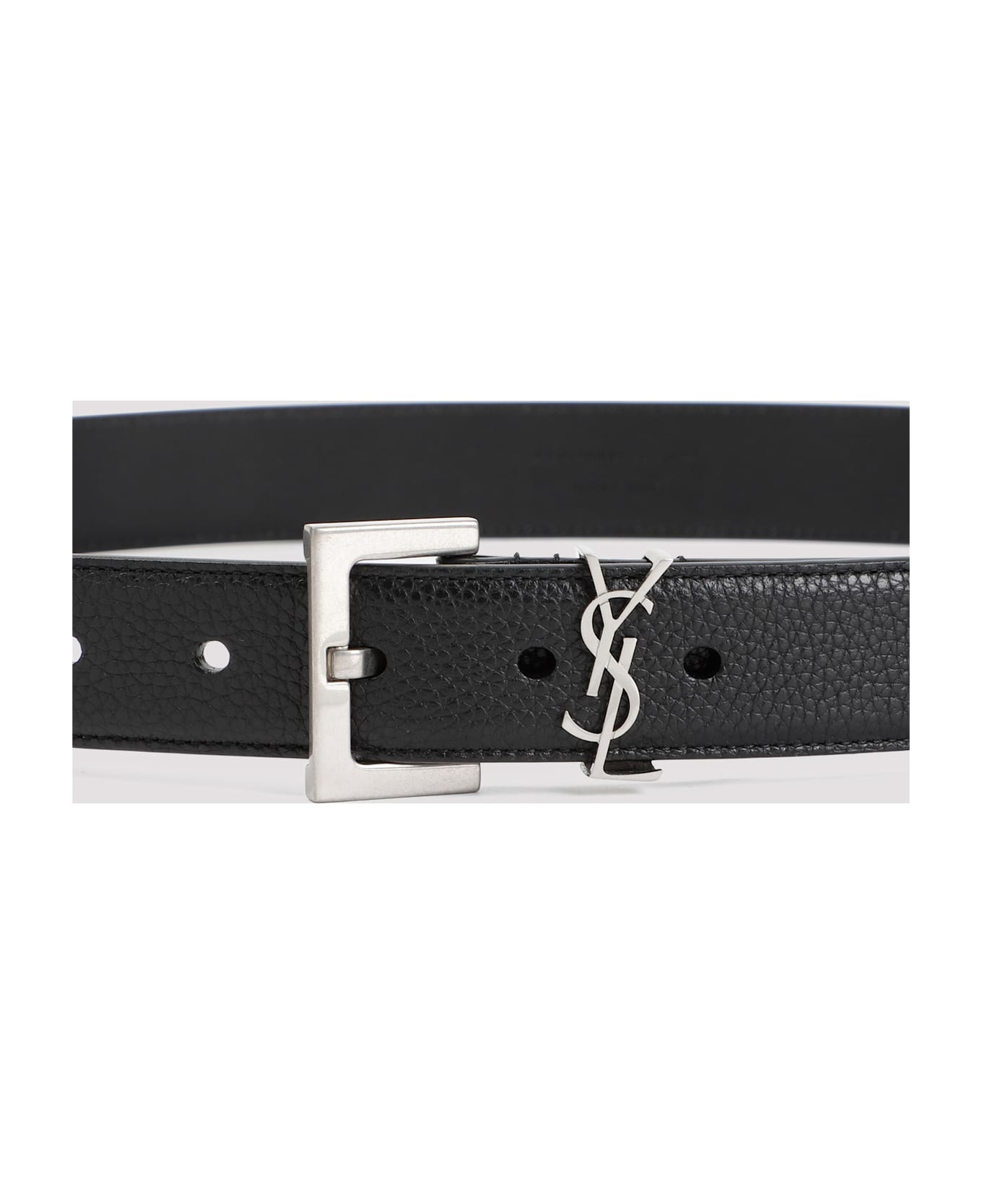 Grained Calf Leather Belt - 4
