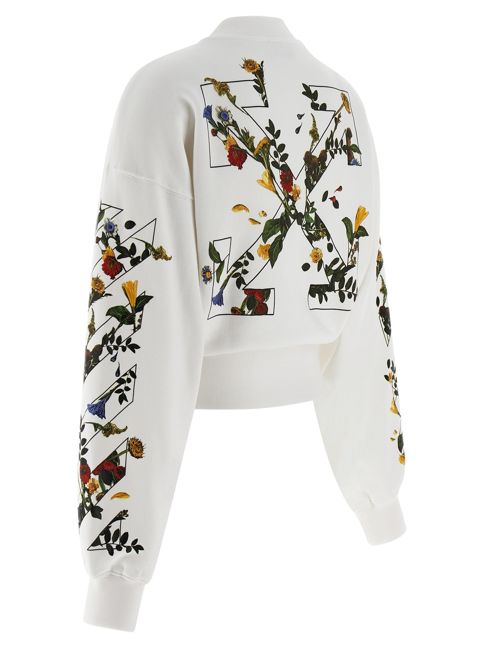 Off-White Women 'Flowers Arrow' Sweatshirt - 3