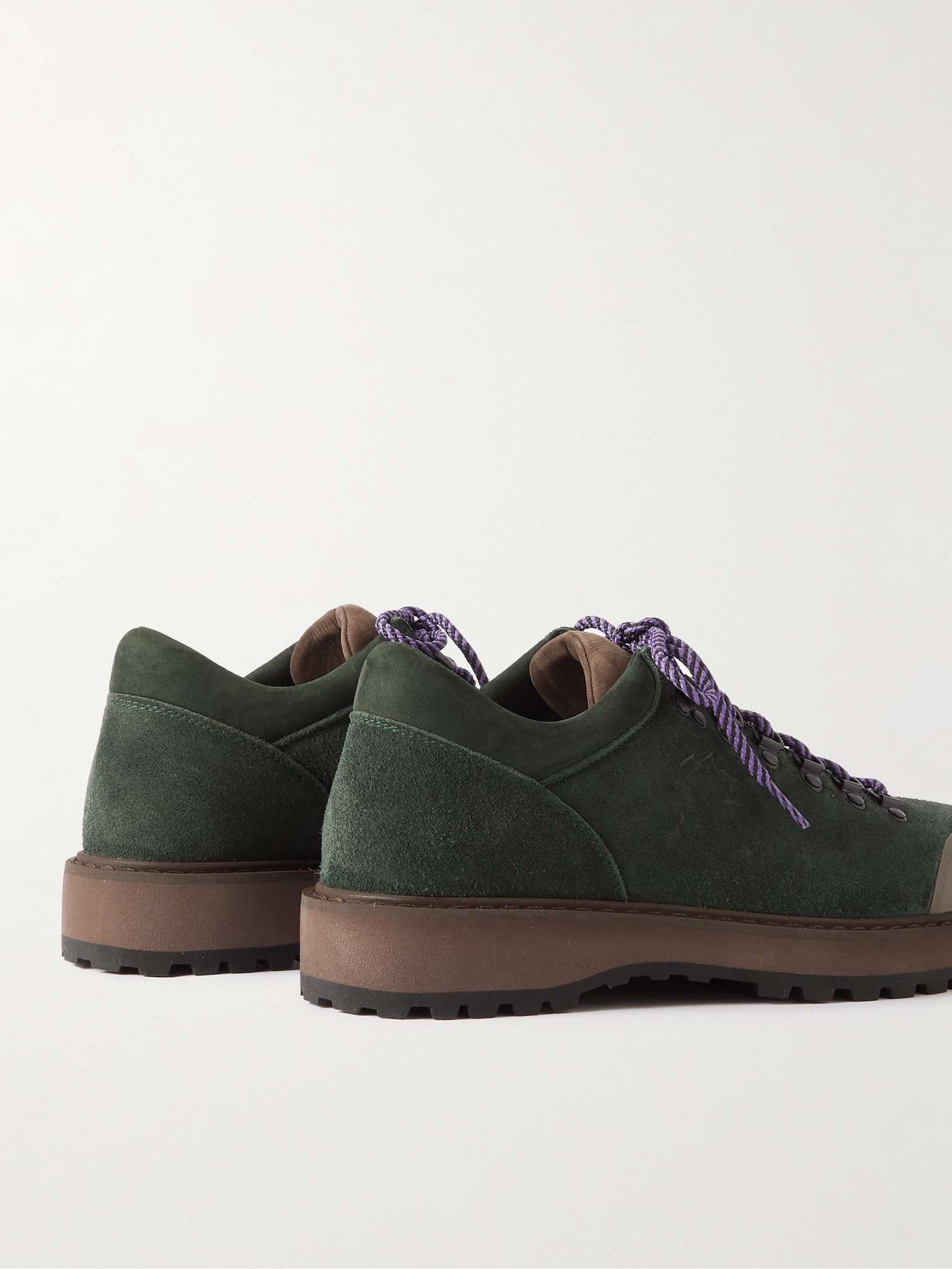Cornaro Rubber-Trimmed Suede Sneakers - 5
