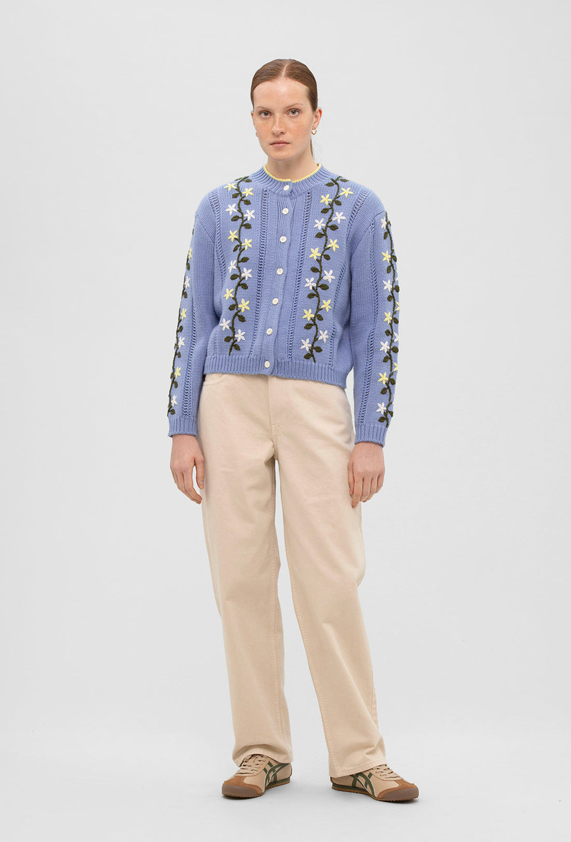 Hesper Cardigan - Greek Blue/Multi 6