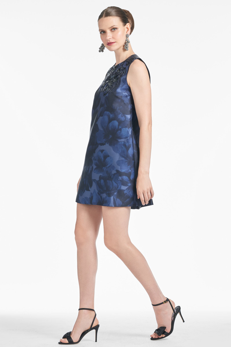 Uma Dress - Deep Ocean Bouquet 4