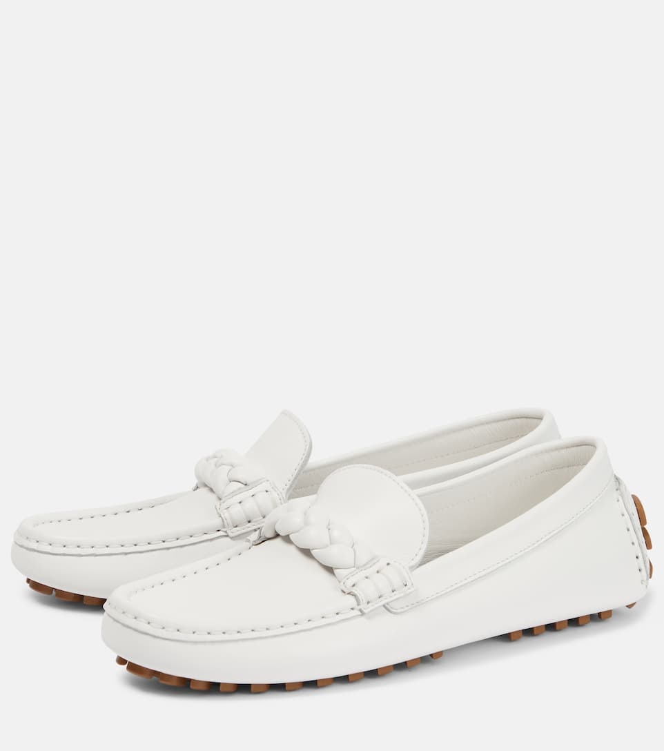 Monza leather loafers - 5