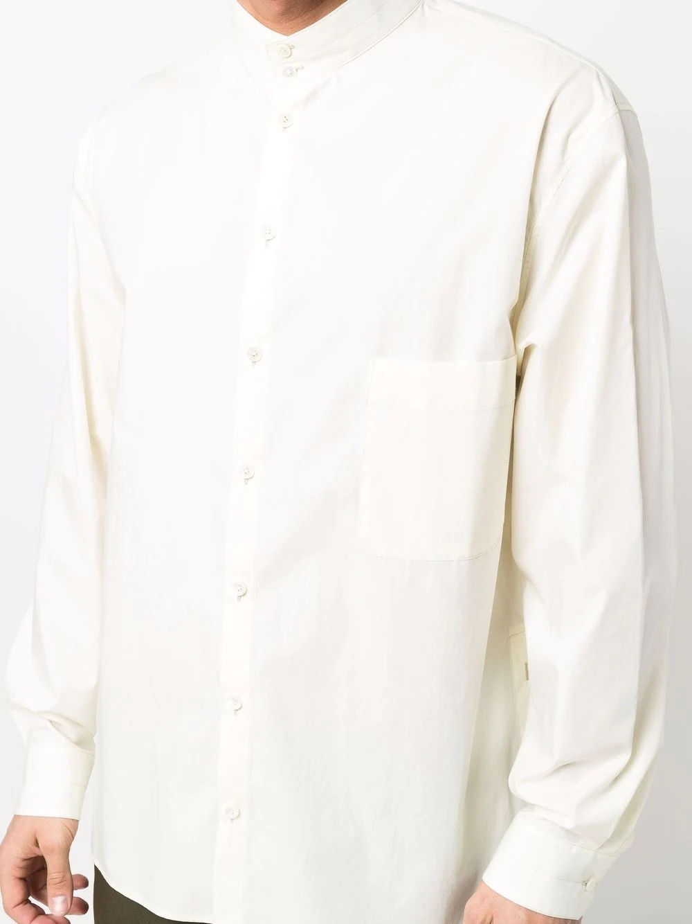 long-sleeve cotton shirt - 5