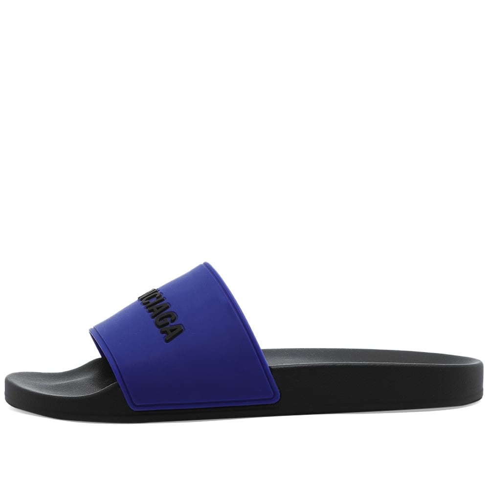 Balenciaga Logo Pool Slide - 2