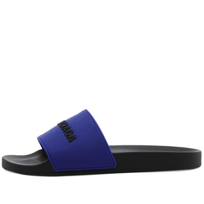 BALENCIAGA Balenciaga Logo Pool Slide outlook