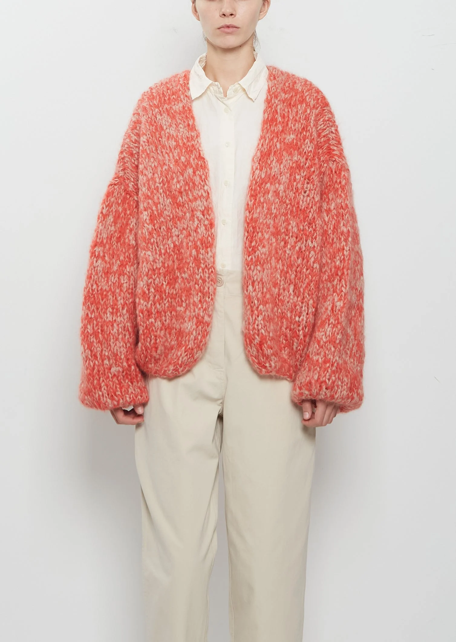 Short Mohair Cardigan - 1