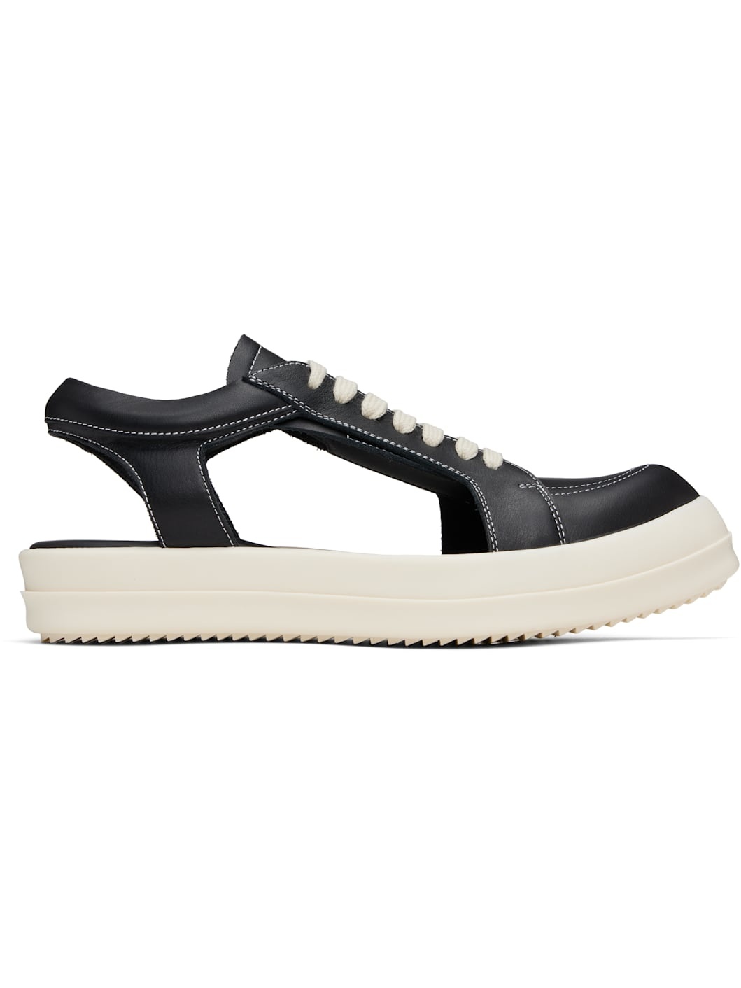 Black Hollywood Hollowed Vintage Sneaks Sneakers - 1