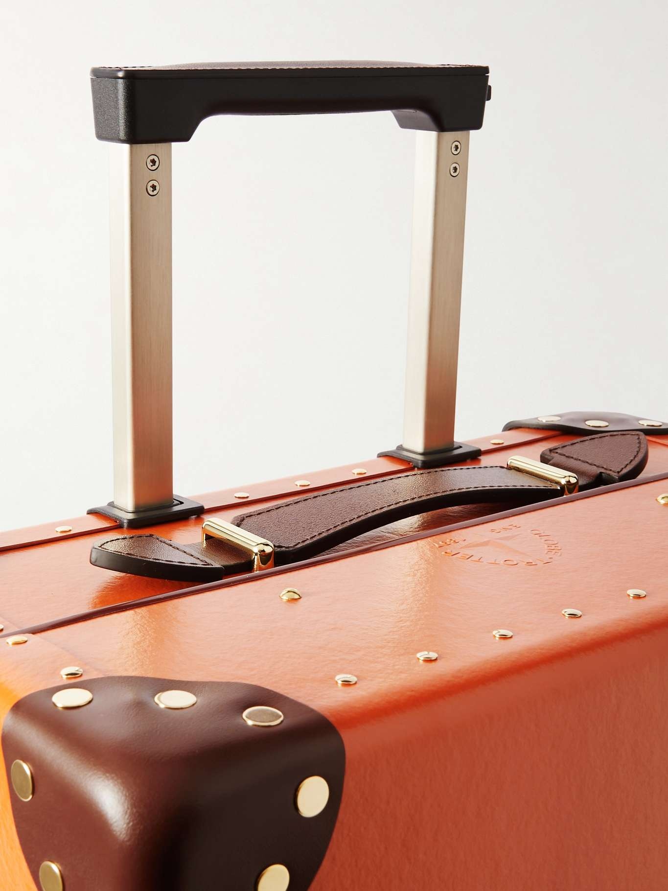 Centenary Carry-On leather-trimmed suitcase - 5