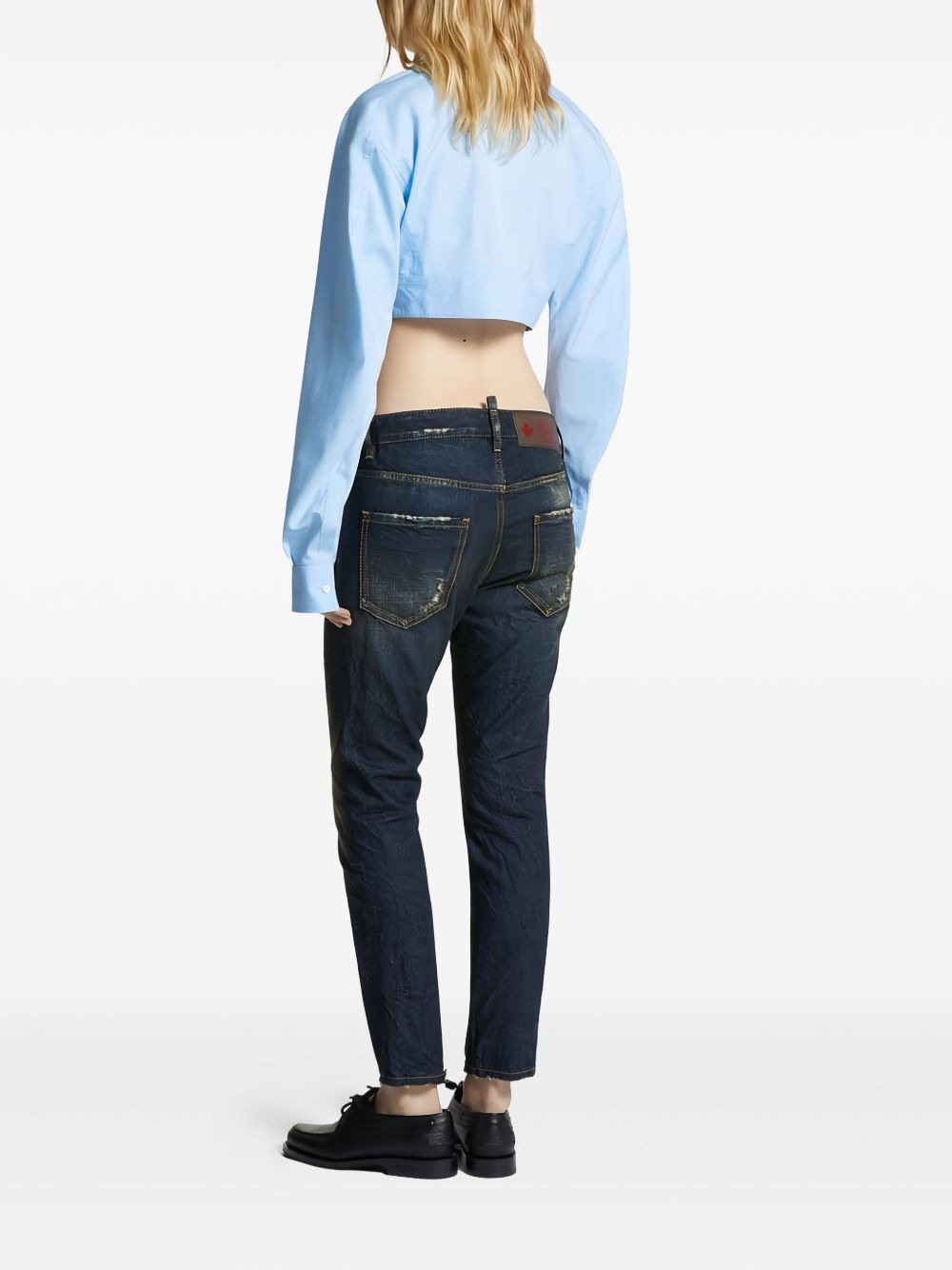 Dark Desert Dust Wash Cool Girl jeans - 3