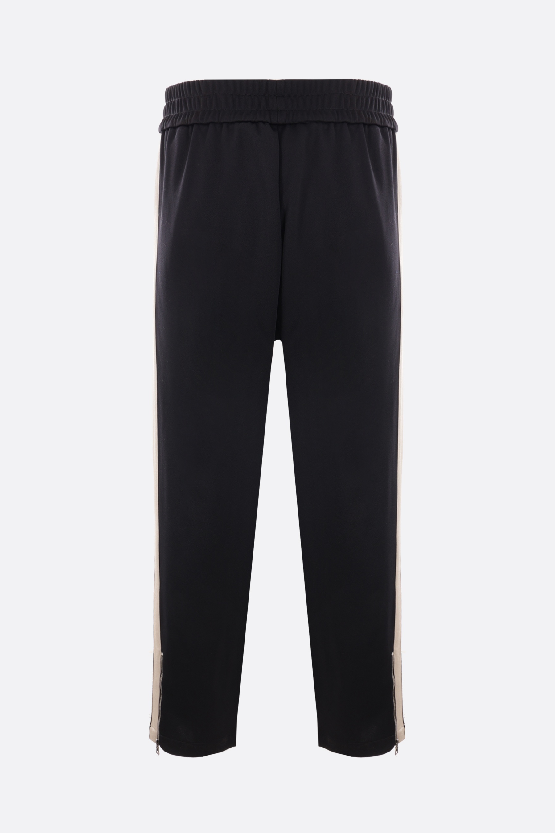 TECHNICAL JERSEY TRACKSUIT PANTS WITH MONOGRAM LOGO - 3