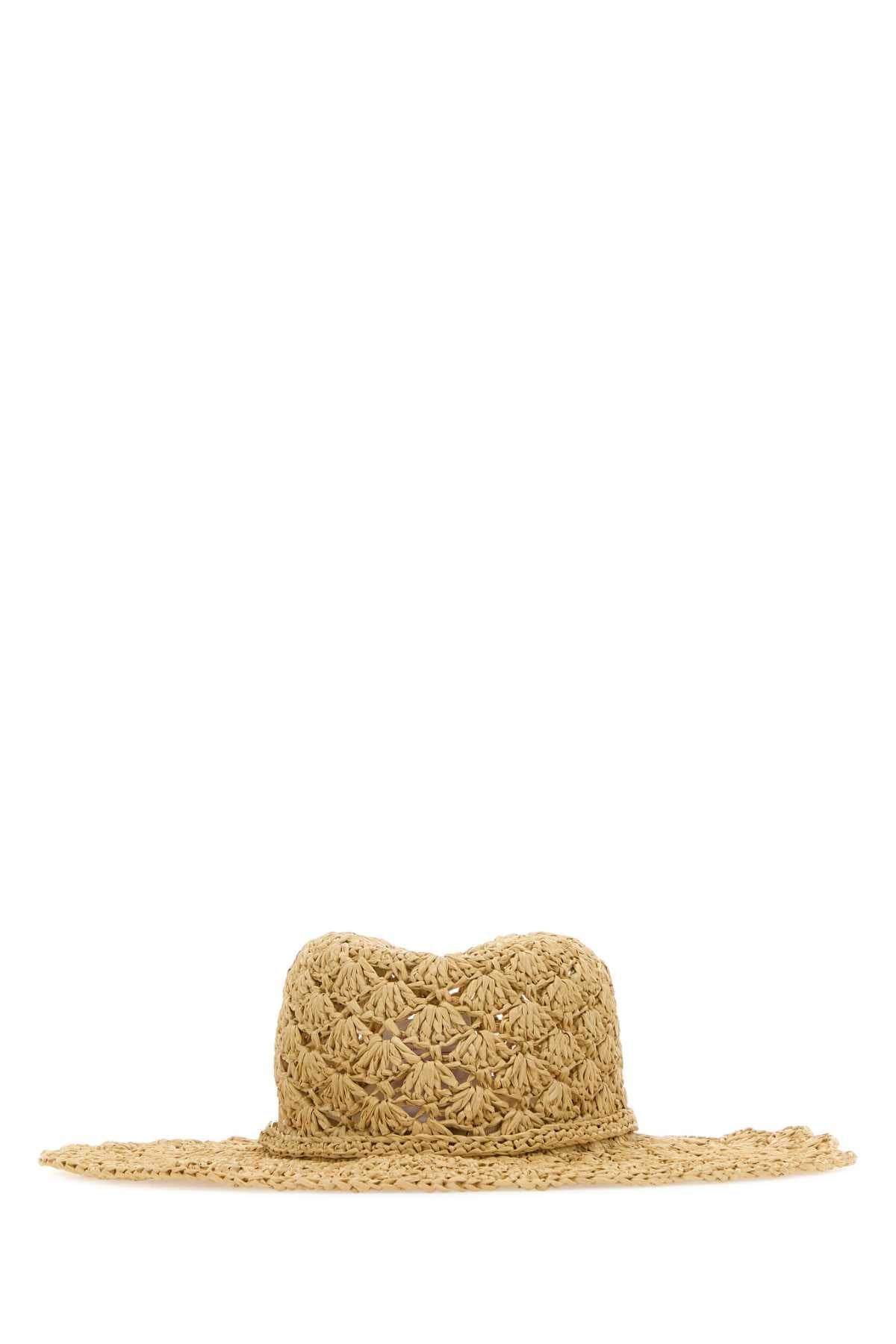 Valentino Garavani Women Raffia Valentino Garavani Escape Hat - 3