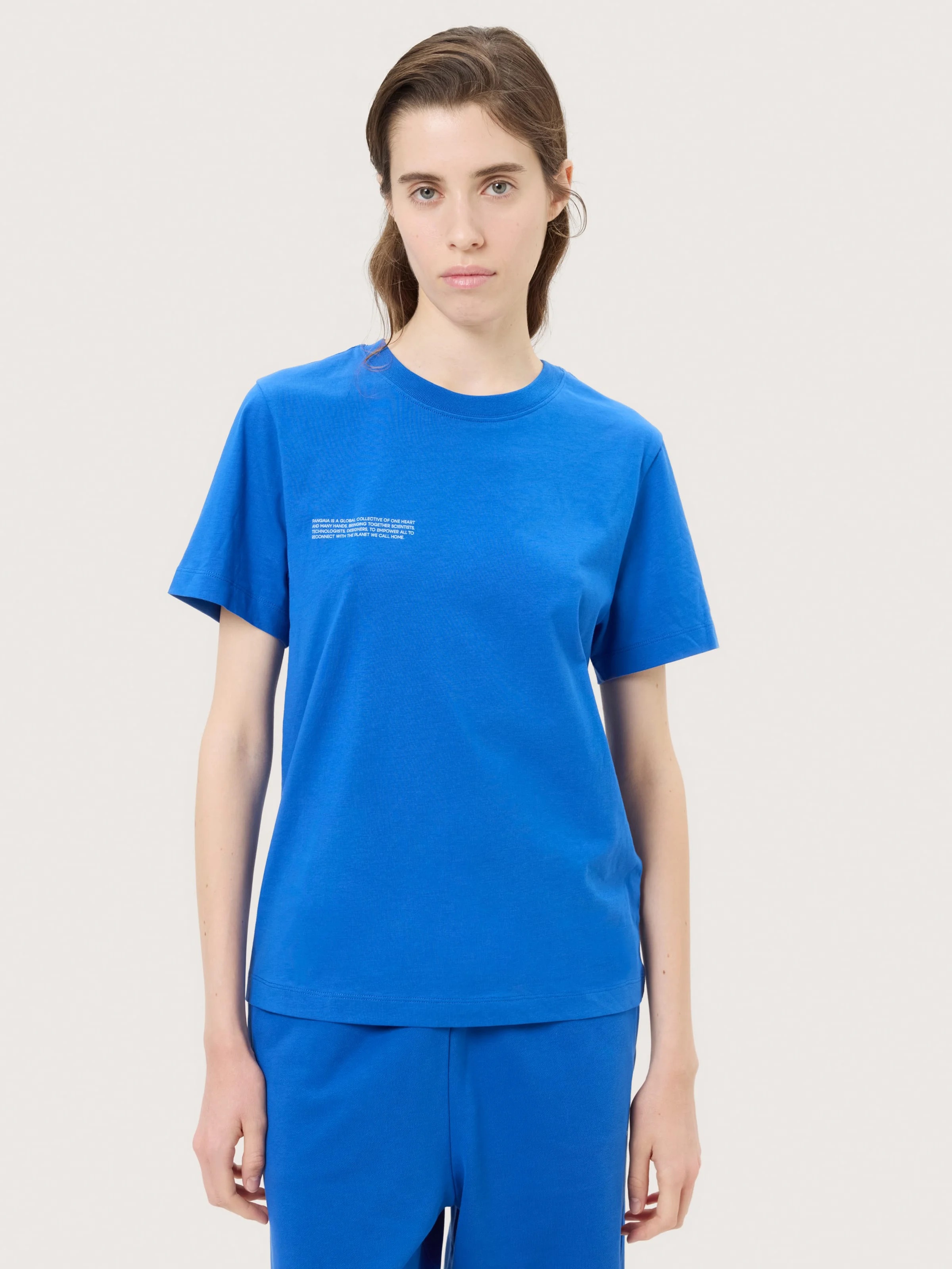 Womens Midweight T-Shirt - Gaia Blue - 1
