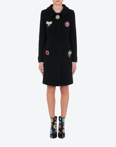 Moschino JEWELS CLOTH COAT outlook
