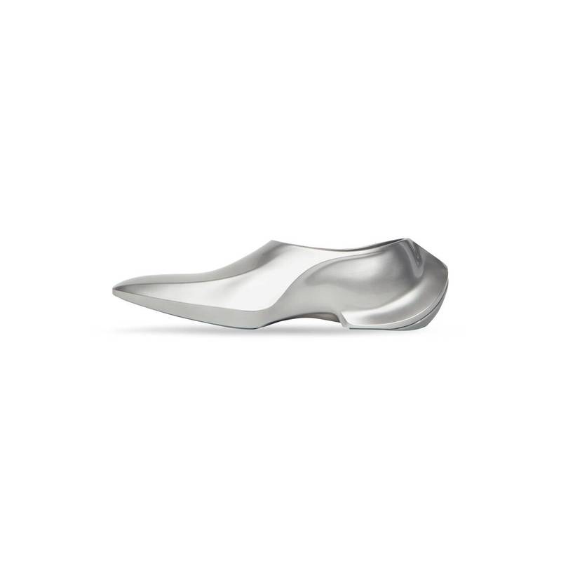 BALENCIAGA Men's Space Shoe in Silver outlook