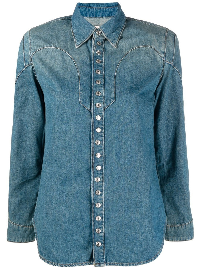 Thelmus long-sleeve denim shirt 1
