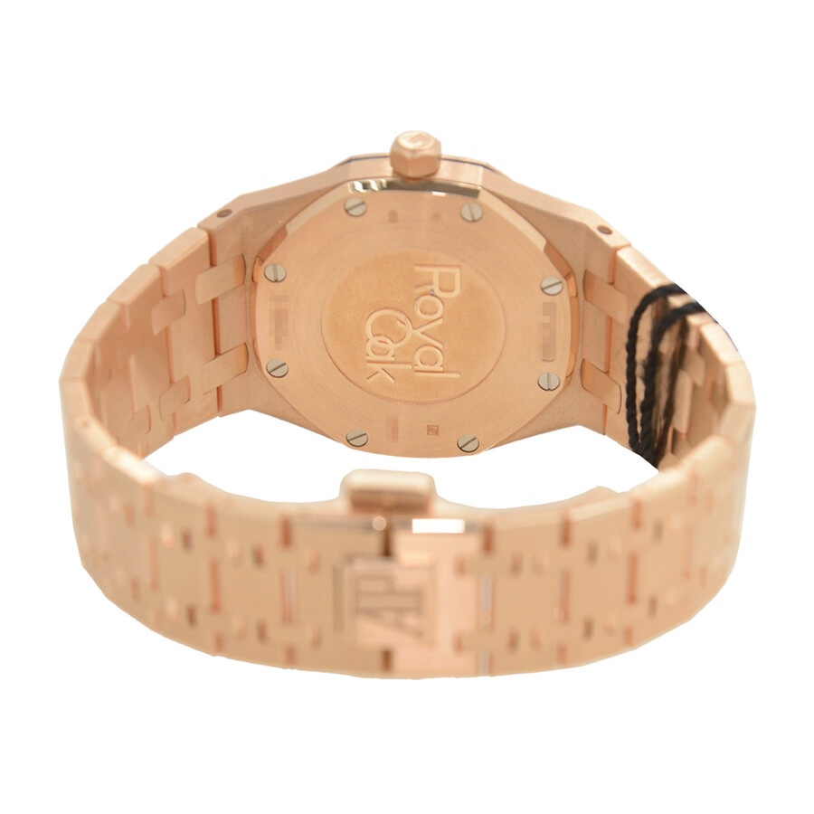 Audemars Piguet Royal Oak Silver Dial 18kt Rose Gold Ladies Watch 67651ORZZ1261OR01 - 4