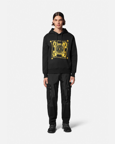 VERSACE JEANS COUTURE V-Emblem Chain Hoodie outlook